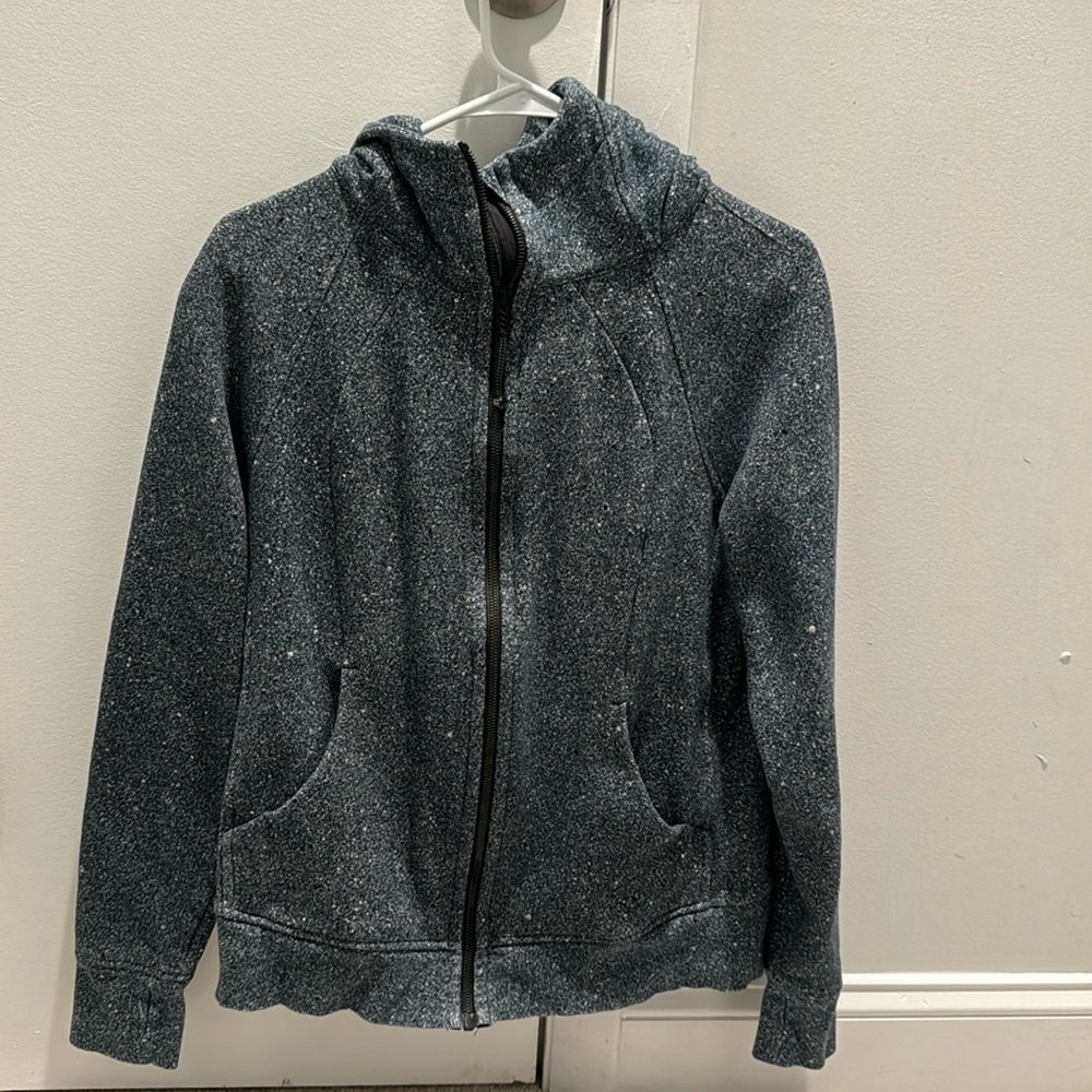 Lululemon full zip Scuba size 6